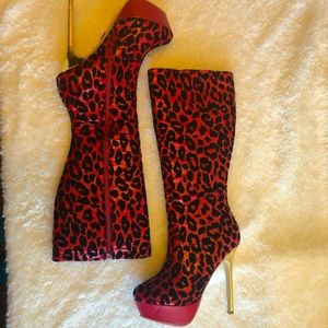 Cheetah Boots